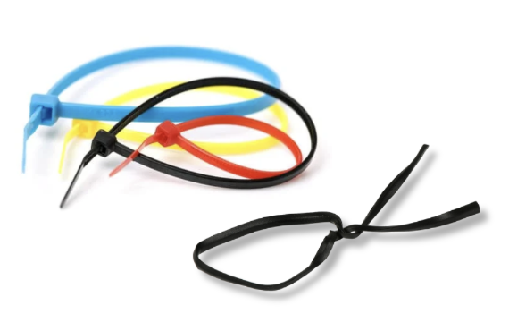 cable ties shown
